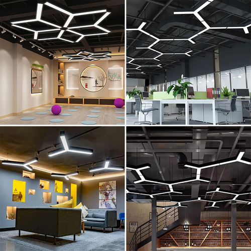 30W závesná LED lampa v tvare Y | Moderné stropné svietidlo 4000K s nastaviteľnou výškou LPL-001