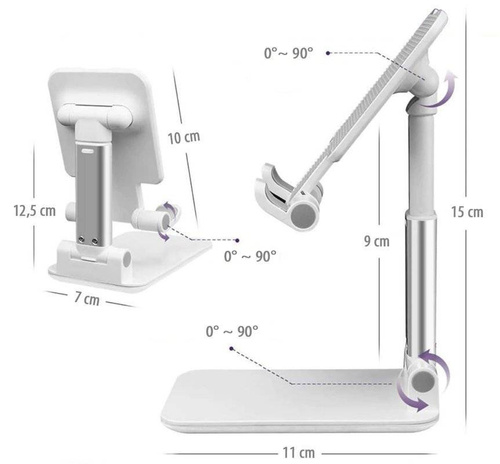 PSI-T028 | Suporte telescópico para telefone | Suporte/suporte para Smartphone/Tablet