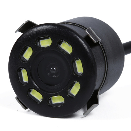 PZ404 | Achteruitrijcamera 8 LED rond