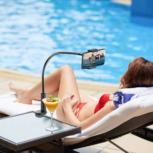 PSI-T006 | Lankstus stovas telefonui ir planšetiniam kompiuteriui | Rankena su lankeliu 70 cm