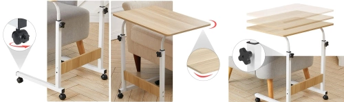 Funktionel tabel | Mobilt bærbar bord | LFD-7090-WD