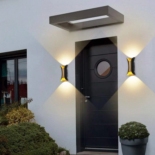 BD-C020 | Sodo šviestuvas, lauko LED fasadinis sieninis šviestuvas | aukštyn - žemyn | 10W, IP65