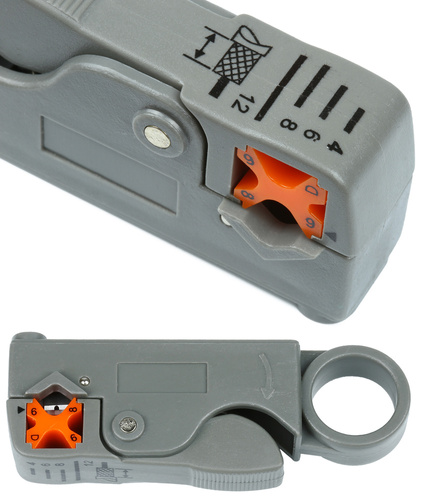 AR-811 | Súbor nástrojov siete | LAN tester, krimpovač, odizolovač drôtu, krimpovač LSA | RJ-45, RJ-11