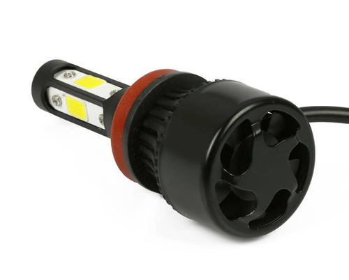 Un set de becuri LED H9 H11 S4 COB 80W 16000 lm