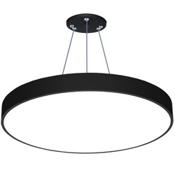 LPL-005 | LED hængende loftslampe 50W | rund fuld | aluminium | CCD blinker ikke | Φ60x6