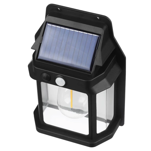 TG-TY13501 | LED solcelle væglampe| Lampe med skumring og bevægelsessensor | Udendørs solcellebelysning