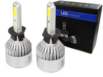 LED sæt H1 S2 COB 36W 16000 lm