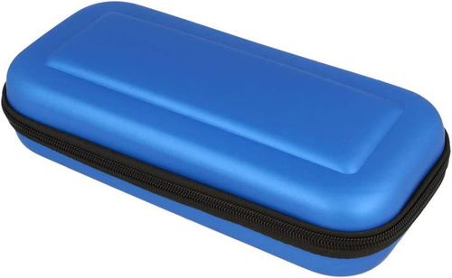 XJ-098 | Estuche reforzado para la consola Nintendo Switch | Bolsillo de malla, compartimentos para 10 cartuchos.