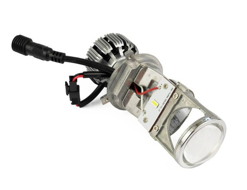 Conjunto de lâmpadas LED H4 60W 12000lm SMD 5530 com projetores de lente