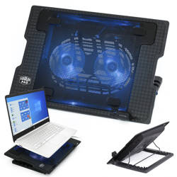 F2-Black | Cooling washer - Laptop stand 9-17 ''