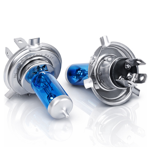 Juego de bombillas H4 Super White 55W tungsteno