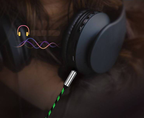 AB-1,5-1,5M | 1,5M kabel Mini Jack | Vyztužené spoje | 5 barev