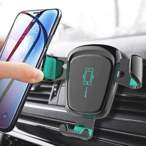 C068-Negru | Suport auto gravitațional 2 în 1 - pentru grilă și pentru parbriz