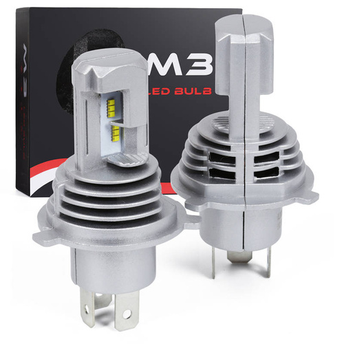H4 LED ZES M3 lampenset | Dimlicht / grootlicht / 5166 TrueLM