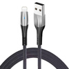 UC-010 | Lightning (iPhone) 1M | Reinforced USB cable with LED and aluminum connectors to the phone