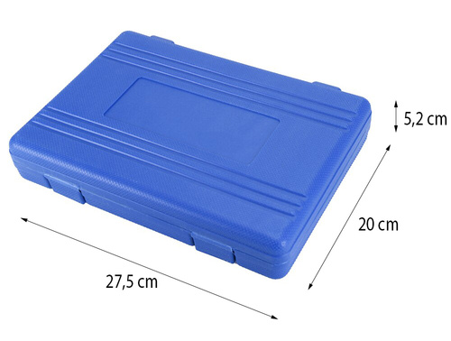 Kompressionsdruckprüfer für Benzinmotoren | 8-teiliges Set | Messbereich 0–20 bar | CPG-09
