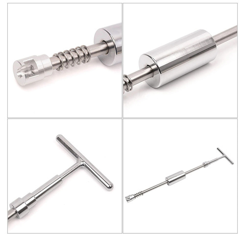 Y-108 | Repair kit for removing dents in the car body | Slide hammer with 18 different diameter mushrooms