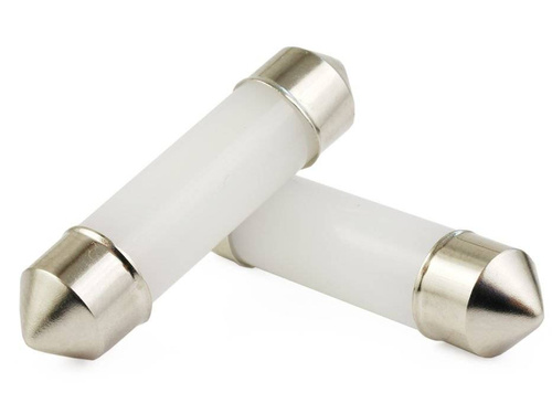 LED-Autoleuchtmittel | C5W, 6 SMD 3030 | mattes Glas