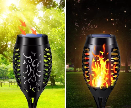 HYD-12LED | Solar LED Torch | Lamp 51cm | 12 SMD 2835 LEDs