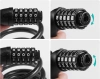 Bicycle combination lock | 5-digit code, flexible cable 100 cm | BLC0563