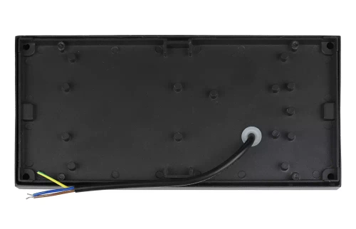 TYD-S18W-B | Candeeiro de jardim para exterior Candeeiro de parede LED para fachada | Sensor integrado de movimento e crepúsculo | 12W, 1200lm, IP65