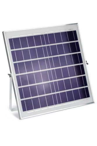 Set LED reflektor 300W + Solární panel 6V/15W s dálkovým ovládáním | 5000lm, 12000mAh, IP66