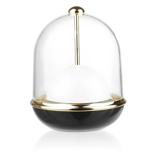 Kabellose Tischleuchte | Stilvolle, dekorative Leuchte mit Farbwechsel-Funktion | schwarz | JX25-BLACK