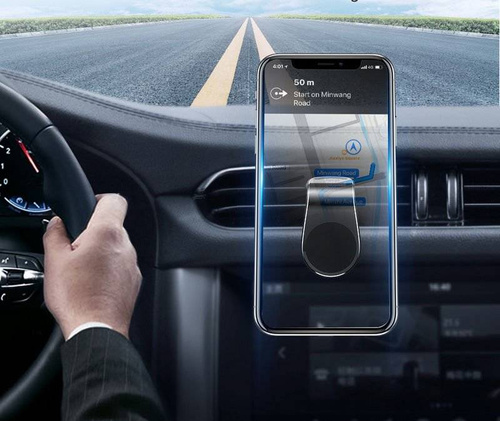 PSI-M046 | Porta cellulare magnetico per auto in alluminio | 3 colori