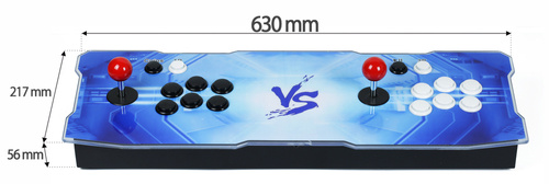 BP-3001-SCP | Pandora's BOX | 5,000 retro and 3D games | 2 sets of controllers | built-in speaker | possibility to connect a coin selector