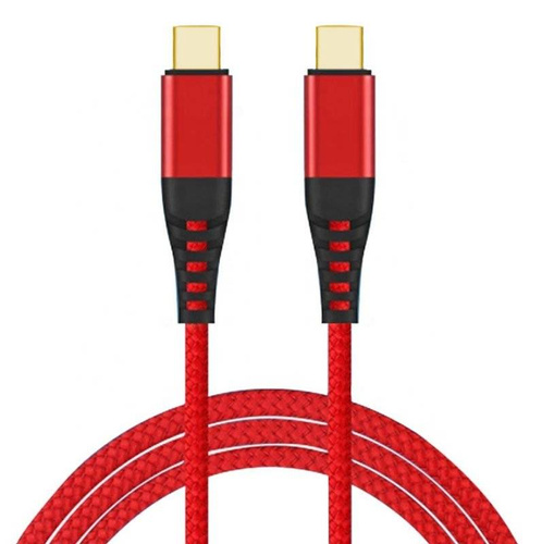 AP-42-1M-Tipo-C-Rojo | Cable USB-C a USB-C | 1M