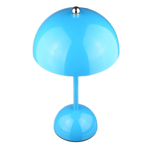 HJA27-1-BLAUW | Stijlvolle tafellamp | Draadloze nachtlamp met drie lichtkleuren