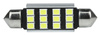 Bombilla LED para coche C5W 12 SMD 2835 CAN BUS
