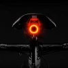 Lumină inteligentă spate pentru bicicletă | Iluminare LED cu senzor de frână | Lumină spate pentru bicicletă cu LED, impermeabilă IP65, cu funcție de frânare și încărcare USB | BK-L117
