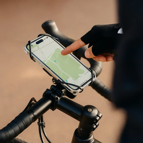 Držák na mobilní telefon na kolo s rychlým uvolněním | otočný držák na řídítka 360° | 08CN0019