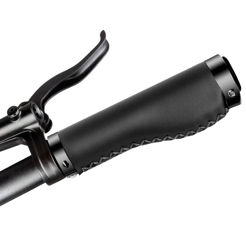 Ergonomické gripy na bicykel | Štýlové gripy na bicykel z PU kože | PUBT-G211A