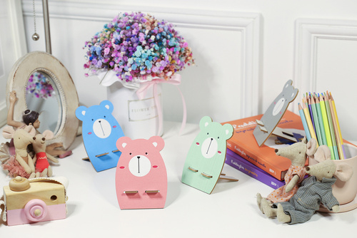 PSI-CF001-CAT | Stand, support de téléphone en forme de chaton