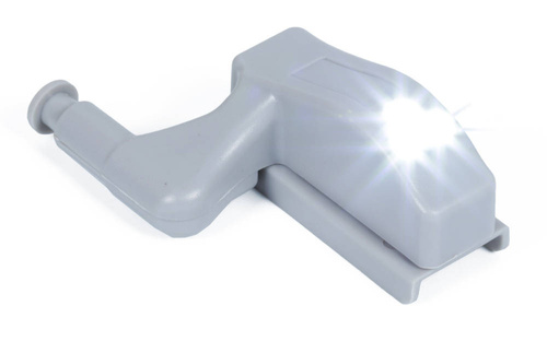 D206 + bateria | Uma lâmpada para iluminar o interior de um guarda-roupa, armário, armários com bateria GP 23A