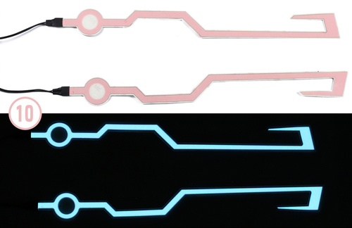 MEL - Iluminación ambiental para casco de moto