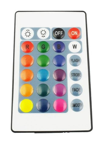 RGB LED-ringset - 4 RINGEN met controller en afstandsbediening