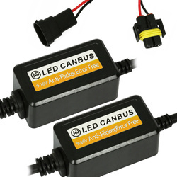 2er Set - A0 H11 analog LED CAN BUS Filter - orange