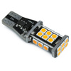 Car LED bulb T15 W16W 24 SMD 2835 CANBUS ORANGE