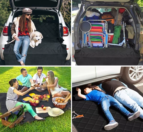 DM-020 | Car trunk mat, waterproof cover for transporting pets