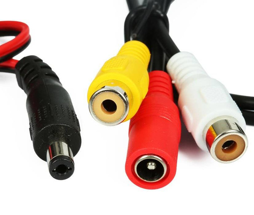 2in1 | PZ702 PZ470 | Rinkinys – 18IR 12-24V atbulinės eigos kamera su 4,3 colių LCD TFT monitoriumi galinio vaizdo veidrodyje