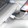ХЪБ | USB-C към 4x USB-A сплитер | адаптер, сплитер тип С 4в1