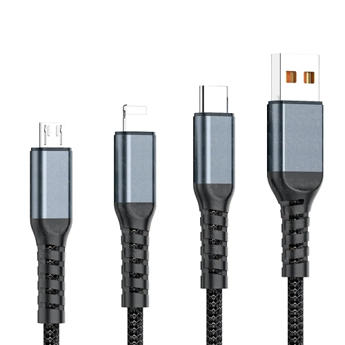 B12-3in1 | USB kábel három véggel