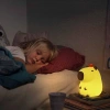 Silikónové LED nočné svetlo Kapybara | Prenosná detská lampa s 8 režimami svietenia s časovačom | Nočné svetlo vyžarujúce teplé svetlo 3000K | DS-CPBR-01