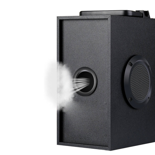 SP-A25 | Columna Bluetooth portátil | 4 altavoces, carcasa de madera | entrada de micrófono y modo "Karaoke"