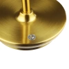 LED-Tischleuchte mit integriertem Akku | Nachttischleuchte mit drei Lichtfarben, stimmungsvolle Beleuchtung für Hotel und Restaurant | gold | HJA15-GOLD