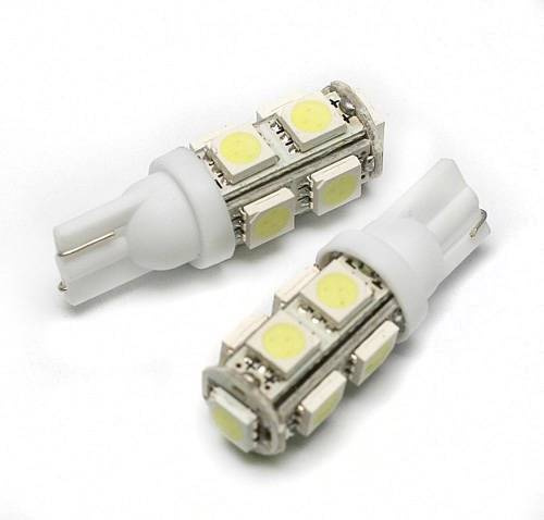 LED-Autoleuchtmittel | W5W T10 | 9 SMD 5050