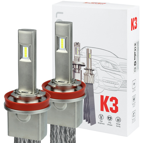 Set of LED bulbs H11 K3 CSP | 54 watts | 20,000 lm